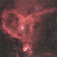 Herznebel (IC1805) kleines Setup