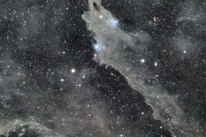 Shark Nebula (Hai-Nebel) (LDN1235) Sternbild  Kepheus • Entfernung ca. 652 Lichtjahre | Aufnahme: B.M. • Doerffel Sternwarte©