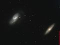 Leo-Triplett (M65 & M66) Sternbild  Löwe • Entfernung ca. 35 Mio. Lichtjahre | Aufnahme: B.M. • Doerffel Sternwarte©