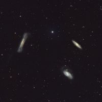 Leo-Triplett (M65, M66 & NGC3628) Sternbild  Löwe • Entfernung ca. 35 Mio. Lichtjahre | Aufnahme: B.M. • Doerffel Sternwarte©
