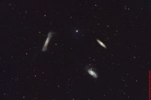 Leo-Triplett (M65, M66 & NGC3628) Sternbild  Löwe • Entfernung ca. 35 Mio. Lichtjahre | Aufnahme: B.M. • Doerffel Sternwarte©