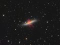 M81 Gruppe (Messier82 - Zigarrengalaxie) Sternbild Großer Bär • Entfernung ca. 12 Mio. Lichtjahre | Teleskop CDK17 inch | Aufnahme: B.M. / teilweise R.S. • Doerffel Sternwarte©