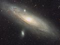 M31 / M32 / M110  (Andromeda Galaxie ) Sternbild Andromeda • Entfernung ca. 2,5 Mio. Lichtjahre | Teleskop CDK17inch | Aufnahme: B.M. • Doerffel Sternwarte©