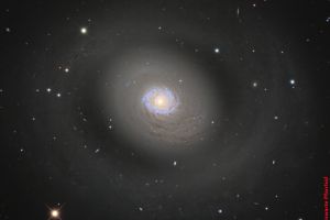Messier94 - Starburstgalaxie - (Canes-Venatici-I-Galaxien-Gruppe) Sternbild Jadghunde • Entfernung ca. 16 Mio. Lichtjahre | Teleskop CDK17inch | Aufnahme: B.M. • Doerffel Sternwarte©