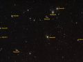 Überblick Markarjansche Kette - markarian's chain - (Virgo-Galaxienhaufen) Sternbild Haar der Berenike • Entfernung ca. 20 Mio. - 98 Mio. Lichtjahre | Teleskop Refractor 4inch | Aufnahme: B.M. • Doerffel Sternwarte©