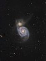 Messier 51 (M51) Whirlpool Galaxie | 370min belichtet • Aufnahme B.M. | Teleskop: PlaneWave CDK17 - 17 f/6,8 Astrograph • Doerffel Sternwarte