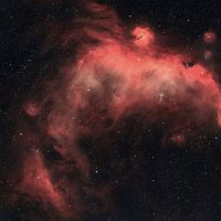 IC2177 - Seemöwennebel - Sternbild Einhorn • Entfernung ca. 3600 Lichtjahre | Teleskop Refractor 4inch | Aufnahme: B.M. • Doerffel Sternwarte©