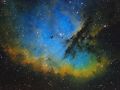 NGC281 (Pacman Nebel) • Aufnahme B.M. | Teleskop: PlaneWave CDK17 - 17 f/6,8 Astrograph • Doerffel Sternwarte