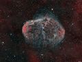 NGC6888 im Sternbild Schwan • Aufnahme: (RGB HOO) B.M. | Teleskop: PlaneWave CDK17 - 17 f/6,8 Astrograph • Doerffel Sternwarte