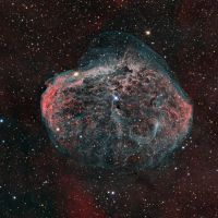 NGC6888 im Sternbild Schwan • Aufnahme: (RGB HOO) B.M. | Teleskop: PlaneWave CDK17 - 17 f/6,8 Astrograph • Doerffel Sternwarte©