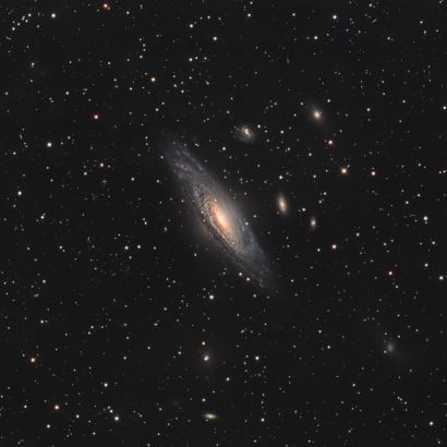 NGC7331  • Aufnahme: B.M. | Teleskop: PlaneWave CDK17 - 17 f/6,8 Astrograph • Doerffel Sternwarte