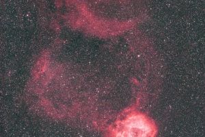 Rosettennebel (NGC2237) mit Umgebung
