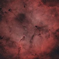 Elefantenrüsselnebel Komplex (IC1396A) - Sternbild Kepheus • Entfernung ca. 2400 Lichtjahre | Teleskop Refractor  Askar 103 auf 400mm f4 | Aufnahme: B.M. / R.S. • Doerffel Sternwarte©