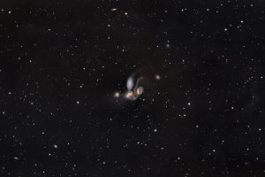 Stephan´s Quintett ( NGC 7317, NGC 7318A, NGC 7318B, NGC 7319, NGC 7320C) • Aufnahme: B.M. | Teleskop: PlaneWave CDK17 - 17 f/6,8 Astrograph • Doerffel Sternwarte