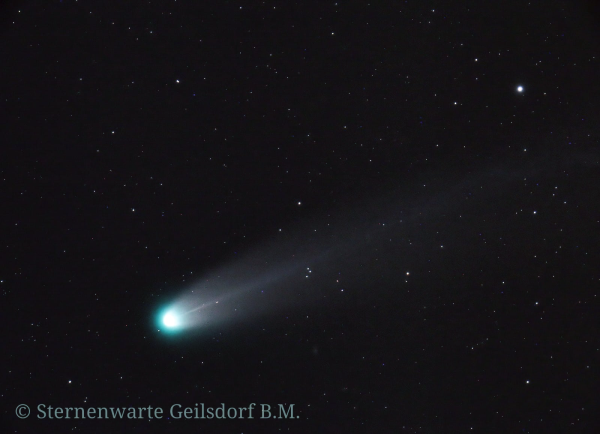 Komet C/2025 A6 Lemmon | Umlaufzeit aktuell ca. 1350 Jahre | Aufnahme 18.10.2025 ca. 19:50 Uhr MESZ B.M. | Teleskop: Refraktor TEC160 fokal | Kamera: CANON EOS 6DA | Belichtung: 15s Komet C/2025 A6 Lemmon | Umlaufzeit aktuell ca. 1350 Jahre | Aufnahme 18.10.2025 ca. 19:50 Uhr MESZ B.M. | Teleskop: Refraktor TEC160 fokal | Kamera: CANON EOS 6DA | Belichtung: 15s