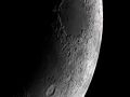 Halbmond ca. 1/4, Mare Crisium • Aufnahme B.M. | Teleskop: TEC APO 160 f/7 Fl. Apo • Doerffel Sternwarte