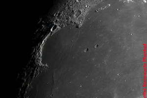 Sinus Iridum - goldener Henkel • Aufnahme B.M. / R.S. | Teleskop: TEC APO 160 f/7 Fl. Apo • Doerffel Sternwarte©