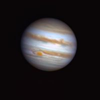 Jupiter mit GRF • Aufnahme B.M. | Teleskop: TEC APO 160 f/7 Fl. Apo mit ADK von Greatstar • Doerffel Sternwarte©