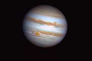 Jupiter mit GRF • Aufnahme B.M. | Teleskop: TEC APO 160 f/7 Fl. Apo mit ADK von Greatstar • Doerffel Sternwarte