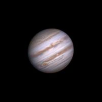 Jupiter mit GRF &bull; Aufnahme B.M. | Teleskop: TEC APO 160 f/7 Fl. Apo mit ADK von Greatstar &bull; Doerffel Sternwarte&copy;