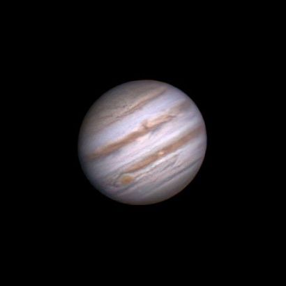 Jupiter mit GRF • Aufnahme B.M. | Teleskop: TEC APO 160 f/7 Fl. Apo mit ADK von Greatstar • Doerffel Sternwarte©