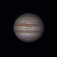 Jupiter • Aufnahme B.M. / R.S. | Teleskop: TEC APO 160 f/7 Fl. Apo mit ADK von Greatstar • Doerffel Sternwarte©