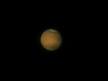 Mars im Januar 2025 (Marsopposition) mit nördlicher Polkappe • Aufnahme B.M. | Teleskop: TEC APO 160 f/7 Fl. Apo mit ADK von Greatstar • Doerffel Sternwarte