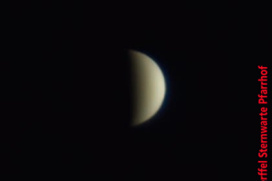 Venus am 06.02.2025 • Aufnahme B.M. / R.S. | Teleskop: TEC APO 160 f/7 Fl. Apo mit ADK von Greatstar • Doerffel Sternwarte©
