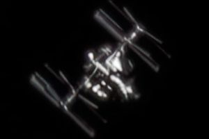 Raumstation ISS • Aufnahme B.M. | Teleskop: TEC APO 160 f/7 Fl. Apo • Doerffel Sternwarte
