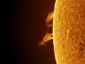 Sonne 31.05.2025 - Protuberanz Ost Seite • Aufnahme B.M. | Teleskop: ST 130/910 LS130MT Ha B3400 • Doerffel Sternwarte©