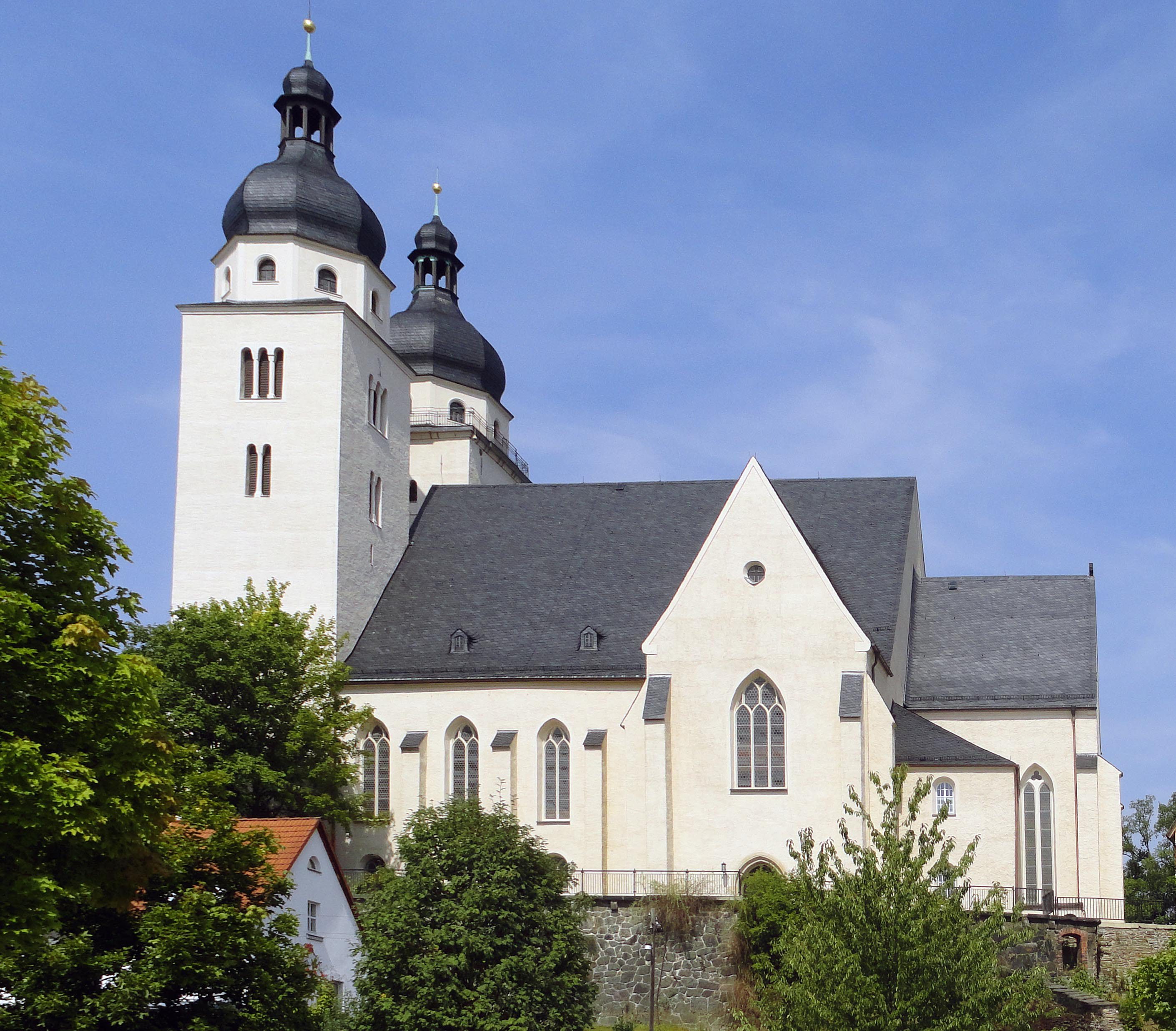 St. Johannis-Kirche in Plauen.  Aufnahme R. Benndorf 2020.