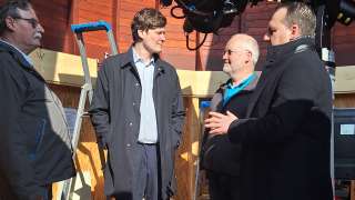 Besuch vom Kultusminister